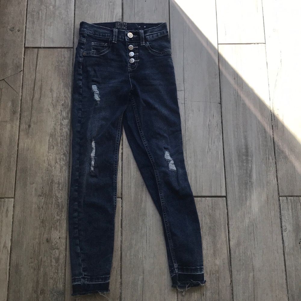 Girls Justice Distressed Jeans